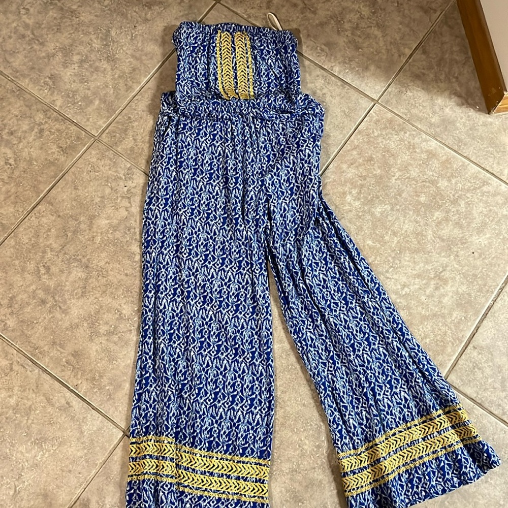 Strapless Jumpsuit